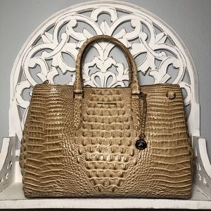 Brahmin Blake Satchel Shortbread Melbourne